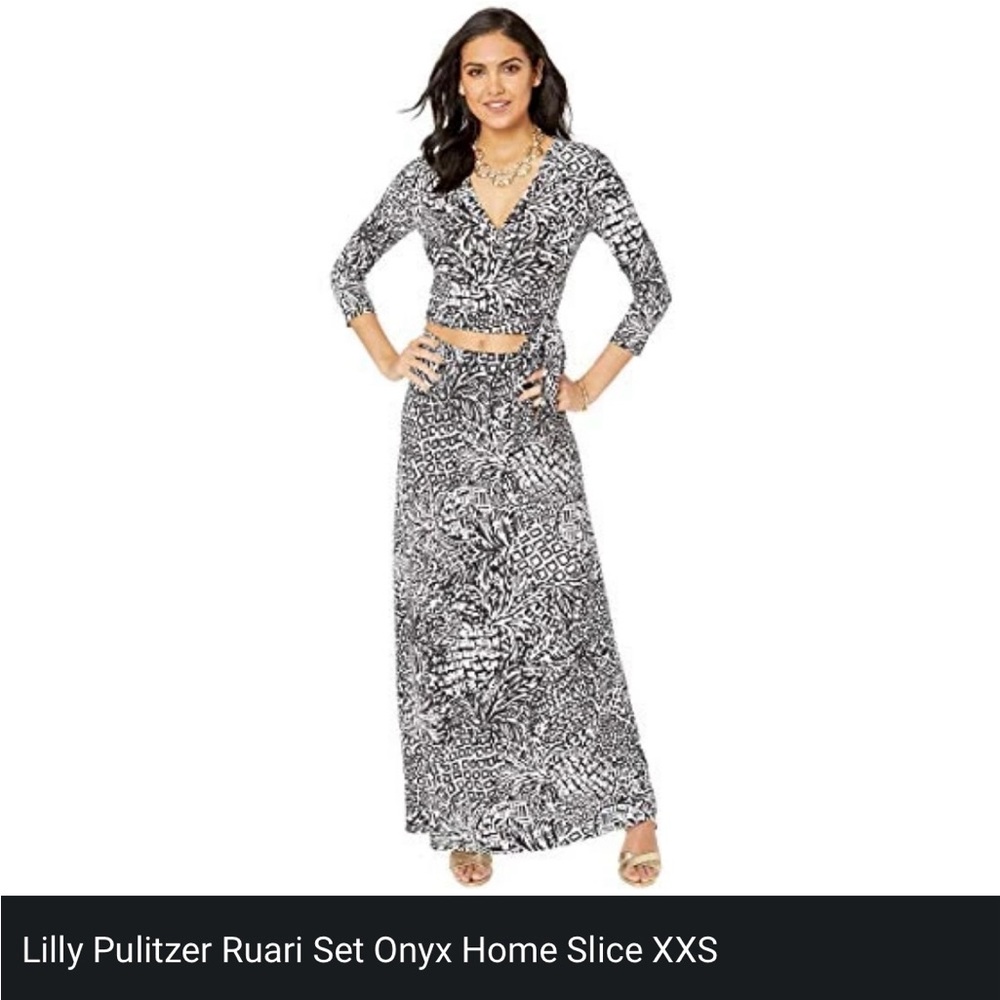 Lilly Pulitzer NWT Ruari Ballet Top & Maxi Skirt